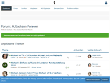 Tablet Screenshot of mjjackson-forever.com